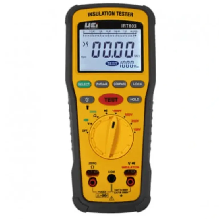 UEI Test IRT803 600V AC/DC Digital Insulation Resistance Tester - One-stop shop for professional tools and equipment.