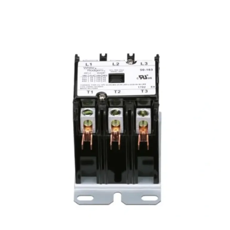White Rodgers 90-165 3 Pole Contactor, 208/240 VAC Coil, 30 Amp Contacts, 720 Ohms DC Resistance, 19 mA - One-stop shop for professional tools and equipment.