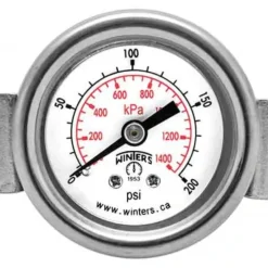 Winters Instruments PEU1412UC Pet Economy Test Gauge/ Pet-Lf Lead Free Economy Test Gauge - One-stop shop for professional tools and equipment.