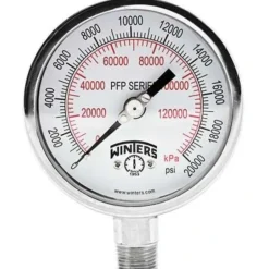 Winters Instruments PFP928ZRR1 Pfp Premium Stainless Steel Liquid Filled Pressure Gauge - One-stop shop for professional tools and equipment.