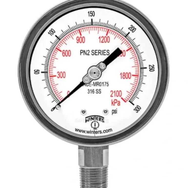 Winters Instruments PN2701N Pn2 Nace Liquid Filled Pressure Gauge-Mr0175-2002 - One-stop shop for professional tools and equipment.