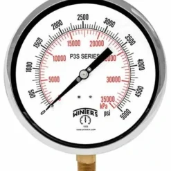 Winters Instruments P3S6012B P3S 300 Series Pressure Gauge - One-stop shop for professional tools and equipment.