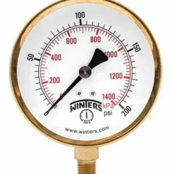 Winters Instruments P1S477 P1S 100 Series Pressure Gauge - One-stop shop for professional tools and equipment.